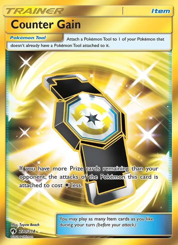 Counter Gain — Lost Thunder #230 (Pokémon TCG card)