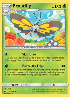Beautifly (Lost Thunder #26)