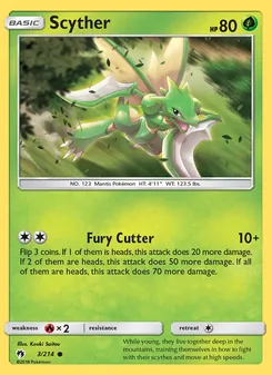 Scyther (Lost Thunder #3)