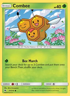 Combee (Lost Thunder #31)