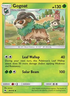 Gogoat (Lost Thunder #36)