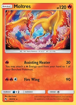 Moltres (Lost Thunder #38)