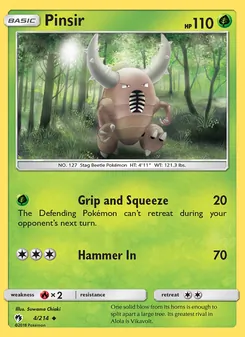 Pinsir (Lost Thunder #4)