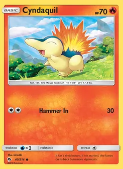 Cyndaquil (Lost Thunder #40)