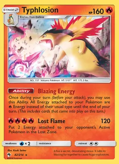Typhlosion (Lost Thunder #42)