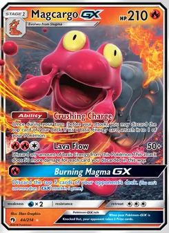 Magcargo GX (Lost Thunder #44)