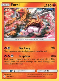 Entei (Lost Thunder #47)