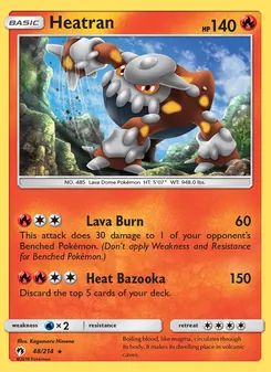 Heatran (Lost Thunder #48)