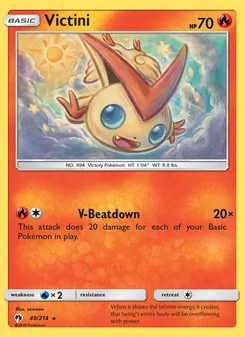 Victini (Lost Thunder #49)