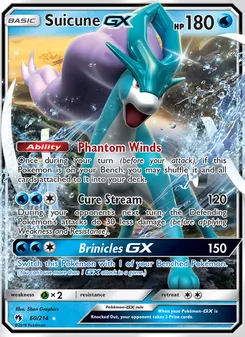 Suicune GX (Lost Thunder #60)