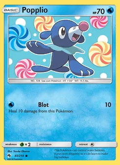 Popplio (Lost Thunder #65)
