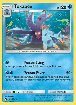 Toxapex (Lost Thunder #69)