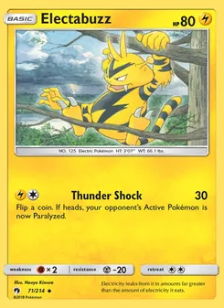Electabuzz (Lost Thunder #71)