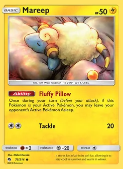 Mareep (Lost Thunder #75)