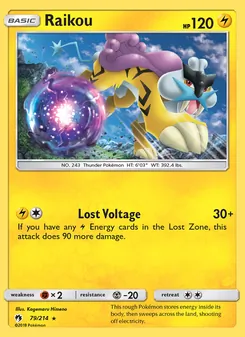 Raikou (Lost Thunder #79)