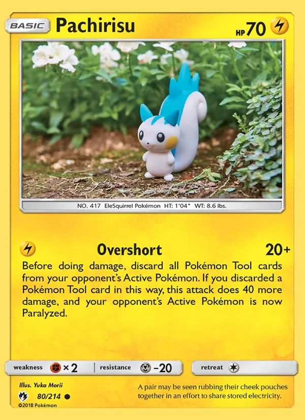 Pachirisu — Lost Thunder #80 (Pokémon TCG card)