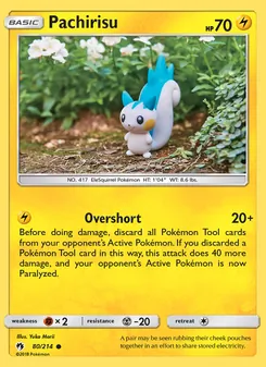 Pachirisu (Lost Thunder #80)