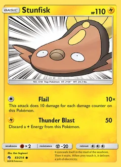 Stunfisk (Lost Thunder #83)