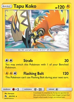 Tapu Koko (Lost Thunder #85)