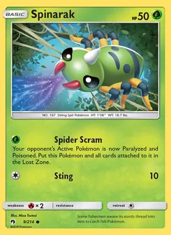 Spinarak (Lost Thunder #9)