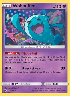 Wobbuffet (Lost Thunder #93)