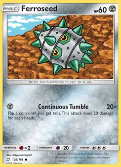 Ferroseed (Team Up #102)