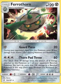 Ferrothorn (Team Up #103)
