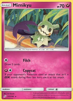 Mimikyu (Team Up #112)