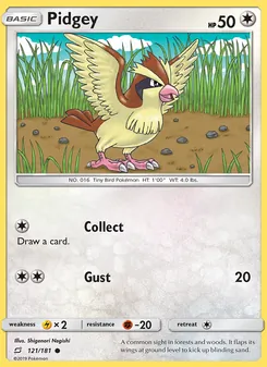 Pidgey (Team Up #121)