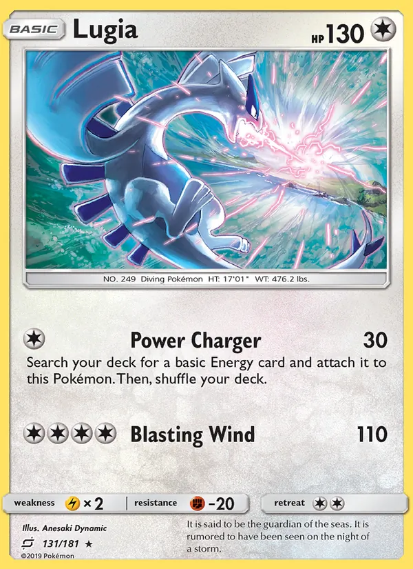 Lugia — Team Up #131 (Pokémon TCG card)