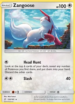Zangoose (Team Up #132)