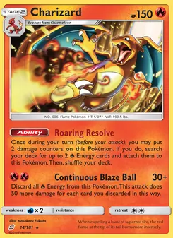 Charizard (Team Up #14)