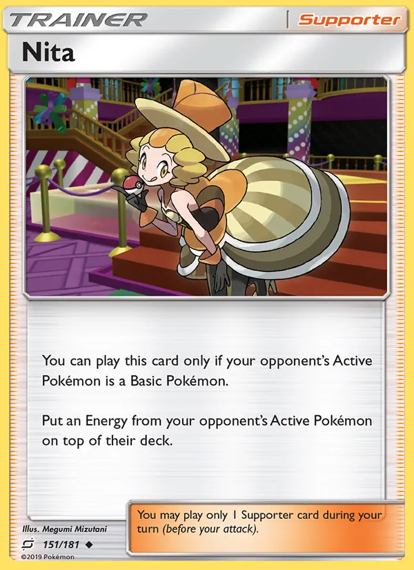 Nita — Team Up #151 (Pokémon TCG card)