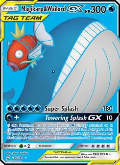Magikarp & Wailord GX (Team Up #160)