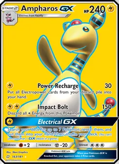 Ampharos GX (Team Up #163)