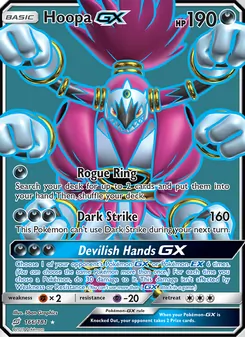 Hoopa GX (Team Up #166)