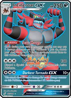 Incineroar GX (Team Up #167)
