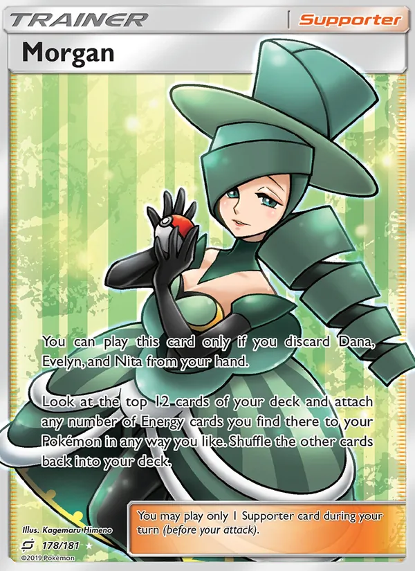 Morgan — Team Up #178 (Pokémon TCG card)