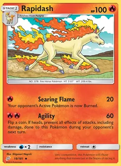 Rapidash (Team Up #18)