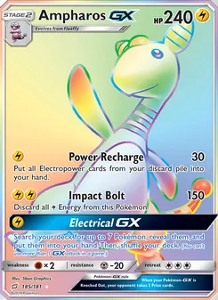 Ampharos GX (Team Up #185)