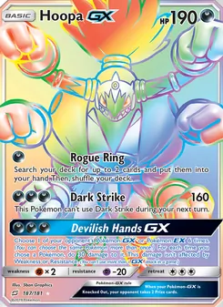 Hoopa GX (Team Up #187)