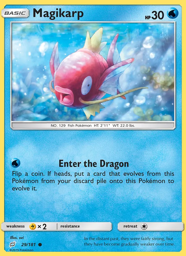 Magikarp — Team Up #29 (Pokémon TCG card)