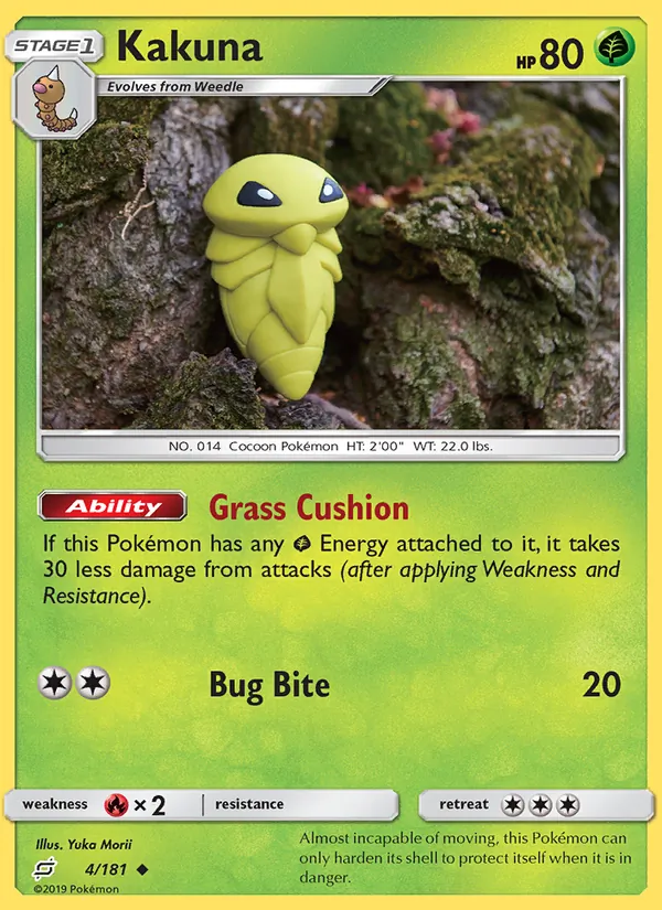 Kakuna — Team Up #4 (Pokémon TCG card)