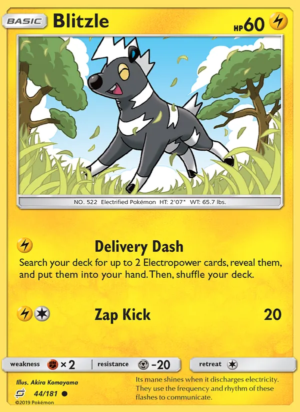 Blitzle — Team Up #44 (Pokémon TCG card)