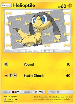 Helioptile (Team Up #49)