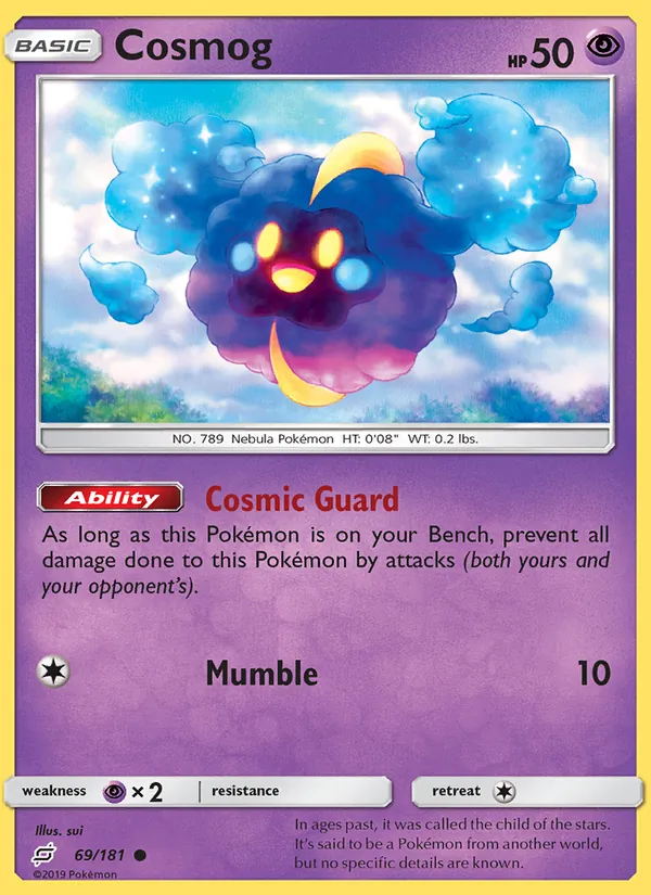 Cosmog — Team Up #69 (Pokémon TCG card)