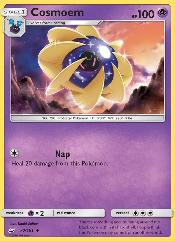 Cosmoem — Team Up #70 (Pokémon TCG card)