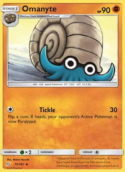 Omanyte (Team Up #75)