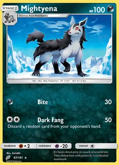 Mightyena (Team Up #87)