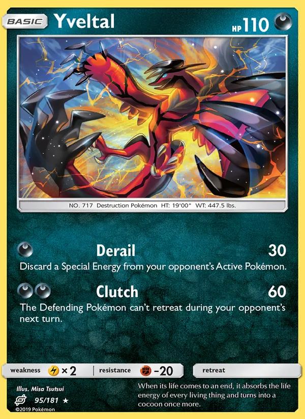 Yveltal — Team Up #95 (Pokémon TCG card)